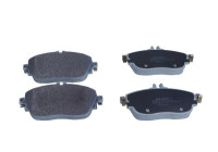 Brake pad set, disc brake QP5796 Quaro