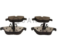 Brake pad set, disc brake QP5857C Quaro