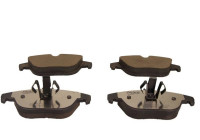 Brake pad set, disc brake QP5857C Quaro