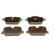 Brake pad set, disc brake QP5894 Quaro