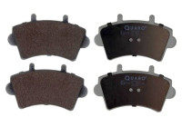 Brake pad set, disc brake QP5903 Quaro