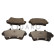 Brake pad set, disc brake QP5903C Quaro