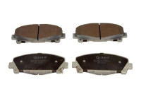 Brake pad set, disc brake QP5916 Quaro