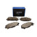Brake pad set, disc brake QP5916C Quaro, Thumbnail 2