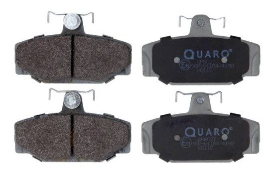 Brake pad set, disc brake QP6027 Quaro