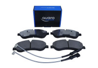 Brake pad set, disc brake QP6064C Quaro