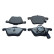 Brake pad set, disc brake QP6093C Quaro