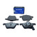 Brake pad set, disc brake QP6093C Quaro, Thumbnail 2