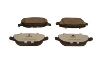 Brake pad set, disc brake QP6115C Quaro