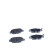 Brake pad set, disc brake QP6118 Quaro