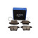 Brake pad set, disc brake QP6121C Quaro, Thumbnail 2