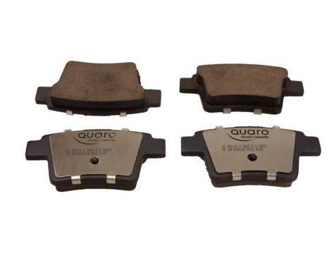 Brake pad set, disc brake QP6121C Quaro