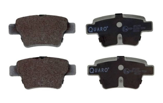 Brake pad set, disc brake QP6159 Quaro