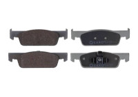 Brake pad set, disc brake QP6205 Quaro