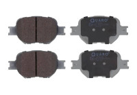 Brake pad set, disc brake QP6236 Quaro
