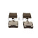 Brake pad set, disc brake QP6240C Quaro