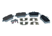 Brake pad set, disc brake QP6242 Quaro