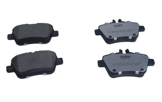 Brake pad set, disc brake QP6242C Quaro