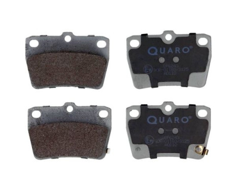 Brake pad set, disc brake QP6243 Quaro
