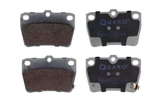 Brake pad set, disc brake QP6243 Quaro