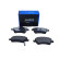 Brake pad set, disc brake QP6269C Quaro