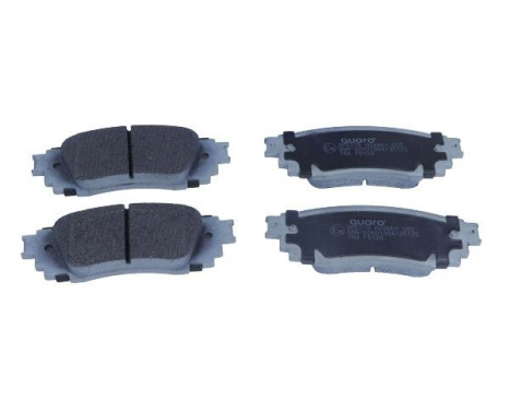 Brake pad set, disc brake QP6279 Quaro