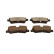 Brake pad set, disc brake QP6292C Quaro