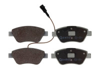 Brake pad set, disc brake QP6350 Quaro