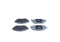 Brake pad set, disc brake QP6387 Quaro