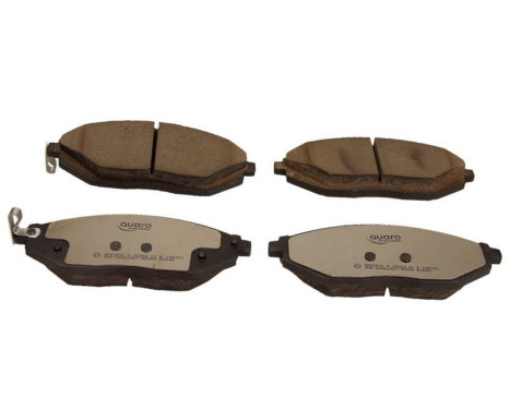 Brake pad set, disc brake QP6387C Quaro