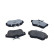 Brake pad set, disc brake QP6393C Quaro, Thumbnail 2