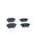 Brake pad set, disc brake QP6440 Quaro