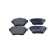 Brake pad set, disc brake QP6440C Quaro