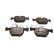 Brake pad set, disc brake QP6495C Quaro