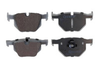 Brake pad set, disc brake QP6562 Quaro