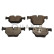 Brake pad set, disc brake QP6562C Quaro