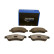 Brake pad set, disc brake QP6563C Quaro, Thumbnail 2