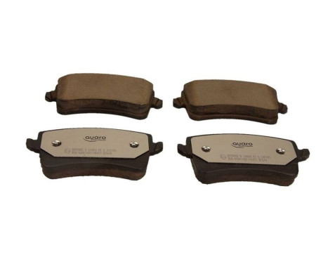 Brake pad set, disc brake QP6566C Quaro