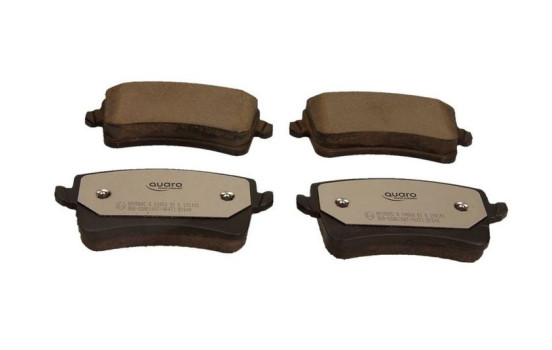 Brake pad set, disc brake QP6566C Quaro