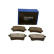 Brake pad set, disc brake QP6566C Quaro, Thumbnail 2