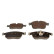 Brake pad set, disc brake QP6572 Quaro