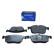 Brake pad set, disc brake QP6572C Quaro, Thumbnail 2