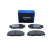 Brake pad set, disc brake QP6583C Quaro