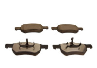 Brake pad set, disc brake QP6600C Quaro