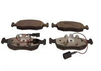 Brake pad set, disc brake QP6638C Quaro