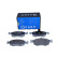 Brake pad set, disc brake QP6675 Quaro, Thumbnail 2