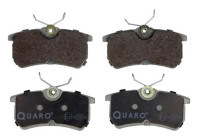 Brake pad set, disc brake QP6689 Quaro