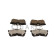 Brake pad set, disc brake QP6689C Quaro