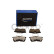 Brake pad set, disc brake QP6689C Quaro, Thumbnail 2