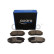 Brake pad set, disc brake QP6702C Quaro, Thumbnail 2